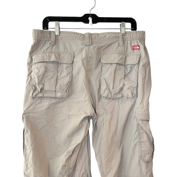 The North Face Pants Mens 34 SHORT 26"‎ Inseam Cargo Pants Nylon Hiking Utility - Picture 5 of 7